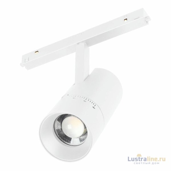 Трековый магнитный светильник Arlight MAG-ORIENT-SPOT-ZOOM-R65-15W Day4000 (WH, 34-60 deg, 48V) 038950