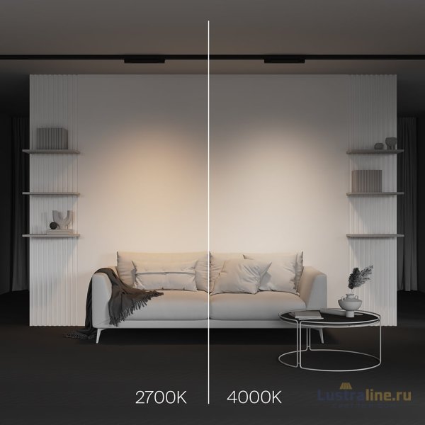 Трековый трехфазный светильник Maytoni Basis TR196-3-10W2.7K-B Трековый трехфазный светильник Maytoni Basis TR196-3-10W2.7K-B
