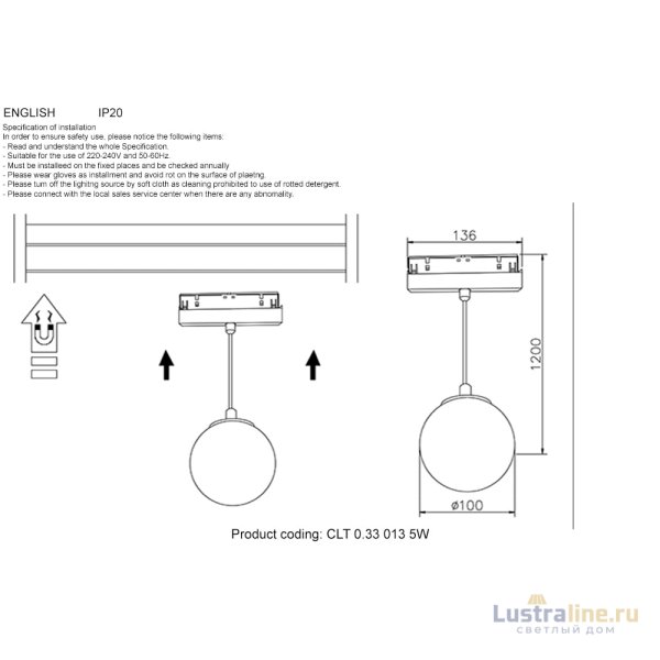 Трековый магнитный светильник Crystal Lux Space CLT 0.33 013 5W BL 4000K Трековый магнитный светильник Crystal Lux Space CLT 0.33 013 5W BL 4000K