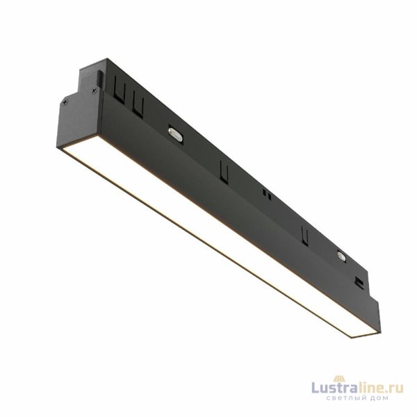 Трековый светодиодный светильник Maytoni Technical Basis TR030-2-12W3K-B Трековый светодиодный светильник Maytoni Technical Basis TR030-2-12W3K-B