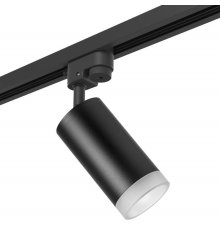 Трековый светильник Lightstar Track 1 black R1T43730 (214437+592057+202430)