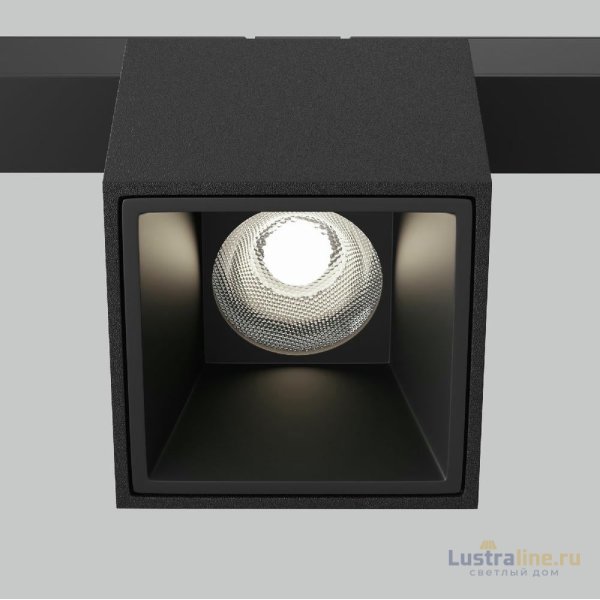 Трековый магнитный светильник Maytoni Alfa S TR133-4-7W-DS-B