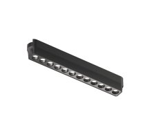 Трековый магнитный однофазный светильник Denkirs Air grill DK5335-BK