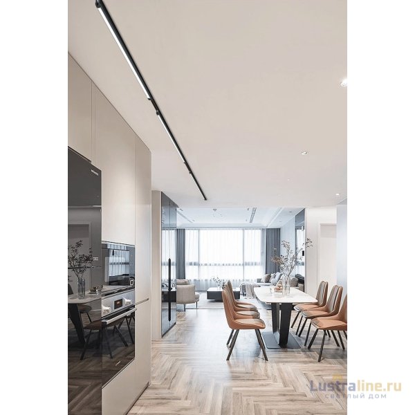 Трековый магнитный светильник iLedex Vision SMART 4825-040-L305-12W-110DG-BK Трековый магнитный светильник iLedex Vision SMART 4825-040-L305-12W-110DG-BK