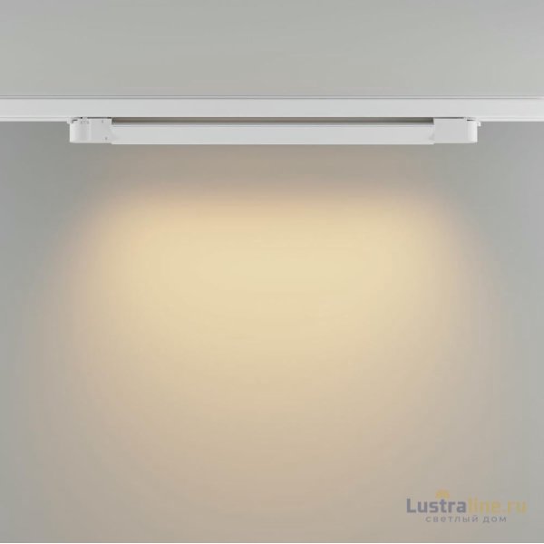 Трековый трехфазный светильник Maytoni Basis TR196-3-20W2.7K-W Трековый трехфазный светильник Maytoni Basis TR196-3-20W2.7K-W