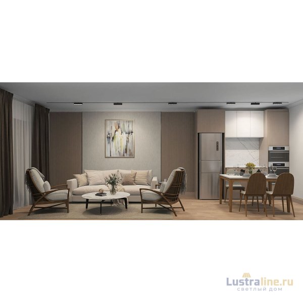 Трековый светодиодный светильник Denkirs DK8006-BK Трековый светодиодный светильник Denkirs DK8006-BK