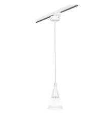 Трековый светильник Lightstar Track 1 white L1T757016 (757016+592006)