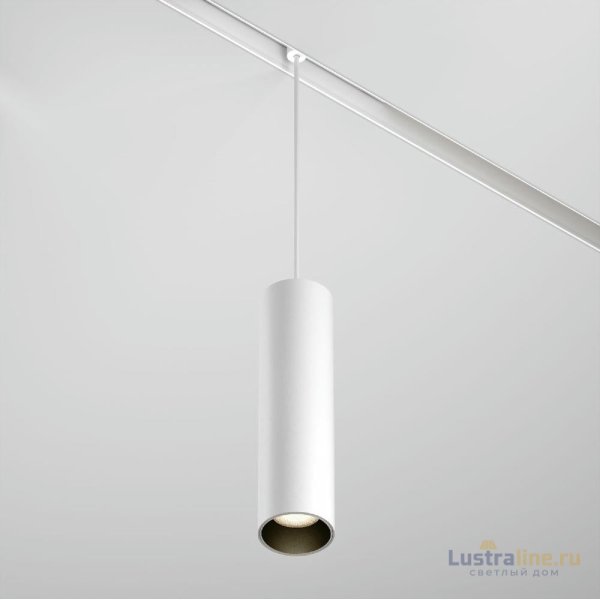 Трековый подвесной магнитный светильник Maytoni Focus LED TR041-2-12W3K-W Трековый подвесной магнитный светильник Maytoni Focus LED TR041-2-12W3K-W