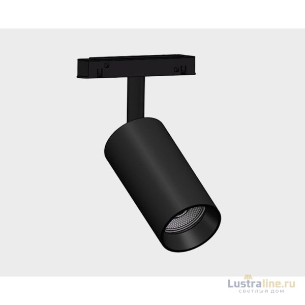 Трековый магнитный светильник Italline Atom IT012-5027 black 3000K Трековый магнитный светильник Italline Atom IT012-5027 black 3000K