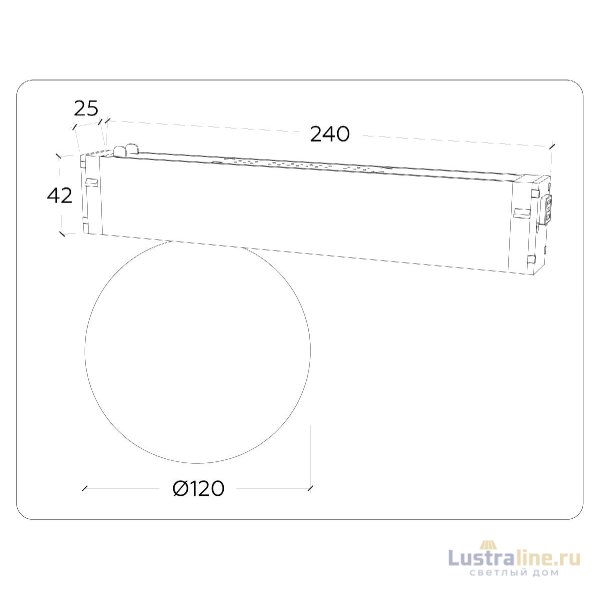 Трековый магнитный светильник Ambrella Light Magnetic 220V GL1371 Трековый магнитный светильник Ambrella Light Magnetic 220V GL1371