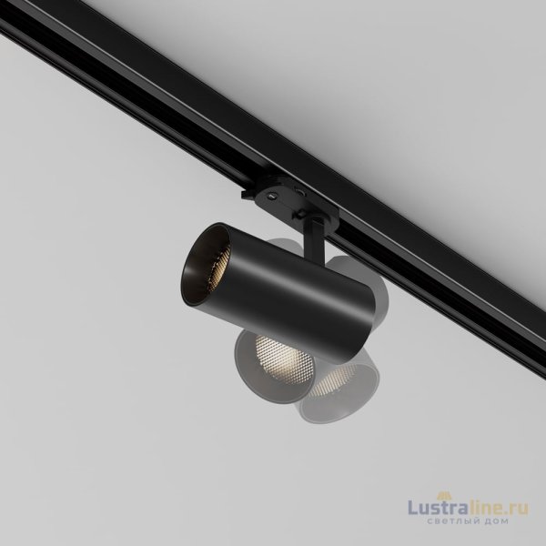 Трековый трехфазный светильник Maytoni Technical Three phase track system Trinity Focus Led TR197-3-12WCCT-M-B Трековый трехфазный светильник Maytoni Technical Three phase track system Trinity Focus Led TR197-3-12WCCT-M-B