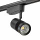 Трековый однофазный светильник AM Group AM231-10W BK 3000K