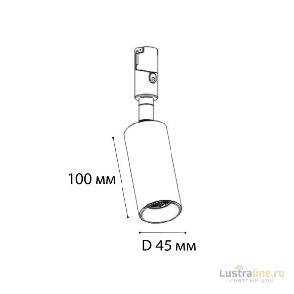Трековый светильник Italline Fantom IT010-4018 gold 3000K Трековый светильник Italline Fantom IT010-4018 gold 3000K