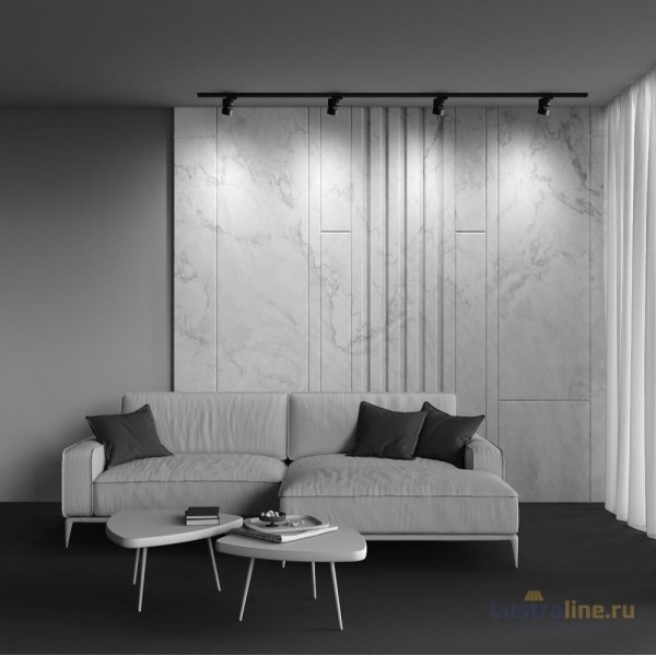 Трековый светильник Maytoni ONDA TR007-1-12W4K-B