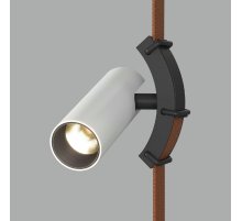 Трековый однофазный светильник Denkirs Belty Spot DK5547-BW+BK