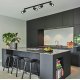 Трековый однофазный светильник Crystal Lux CLT 0.31 018 BL