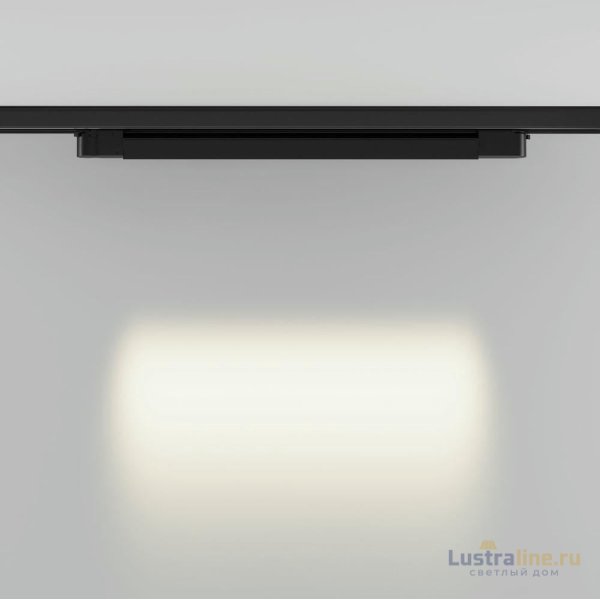 Трековый трехфазный светильник Maytoni Points TR195-3-20W4K-M-B Трековый трехфазный светильник Maytoni Points TR195-3-20W4K-M-B