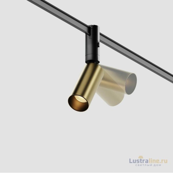 Трековый магнитный светильник Maytoni Focus Led TR201-1-5W3K-M-BBS
