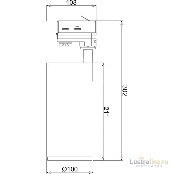 Трековый трехфазный светильник Deko-Light Lucea 707122 Трековый трехфазный светильник Deko-Light Lucea 707122