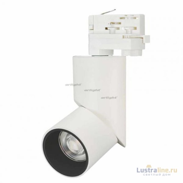 Трековый светильник Arlight LGD-TWIST-TRACK-4TR-R70-15W Day4000 025461 Трековый светильник Arlight LGD-TWIST-TRACK-4TR-R70-15W Day4000 025461