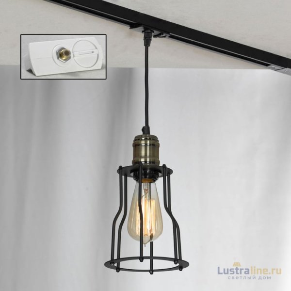 Трековый светильник однофазный Lussole LOFT Track Lights LSP-9610-TAW Трековый светильник однофазный Lussole LOFT Track Lights LSP-9610-TAW