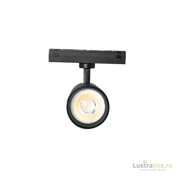 Трековый магнитный светильник iLedex Vision 4825-048-D70-20W-36DG-3000K-BK Трековый магнитный светильник iLedex Vision 4825-048-D70-20W-36DG-3000K-BK