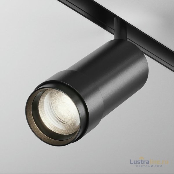 Трековый магнитный светильник Maytoni Focus Zoom TR212-1-12WTW-DS-Z-B