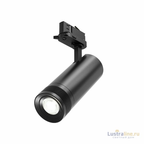 Трековый трехфазный светильник Maytoni Focus Zoom TR198-3-20W4K-Z-B Трековый трехфазный светильник Maytoni Focus Zoom TR198-3-20W4K-Z-B
