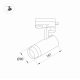 Трековый светильник Arlight LGD-GELIOS-TUNE-4TR-R80-20W Day4000-MIX (BK, 20-60 deg) 039156