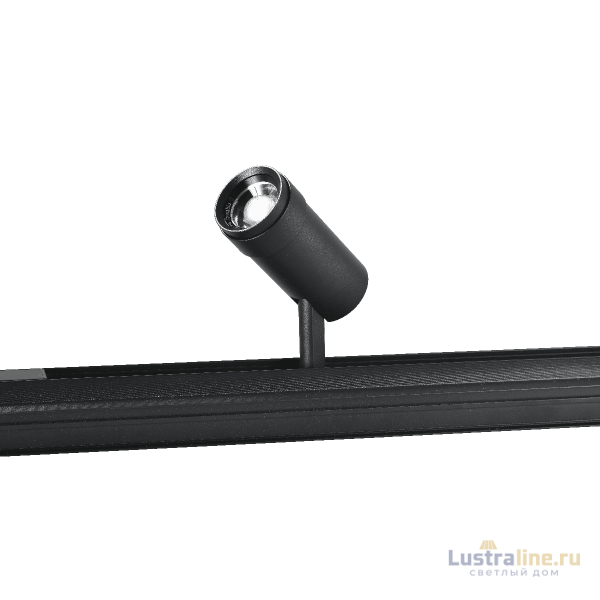 Трековый магнитный светильник iLedex Vision ZOOM 4822-020-D47-10W-10/60DG-4000K-BK