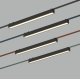 Трековый однофазный светильник Denkirs Belty Linear DK5577-BK