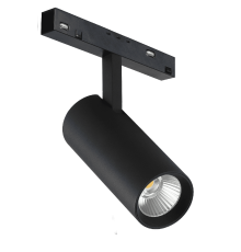 Трековый магнитный светильник iLedex Vision SMART 4822-006-D55-18W-38DG-BK