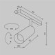 Трековый магнитный светильник Maytoni Focus Led TR032-2-12W3K-M-BW