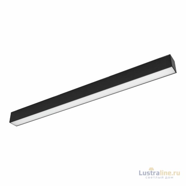 Трековый магнитный светильник Arlight MAG-FLAT-45-L605-18W Day4000 (BK, 100 deg, 24V, DALI) 046583