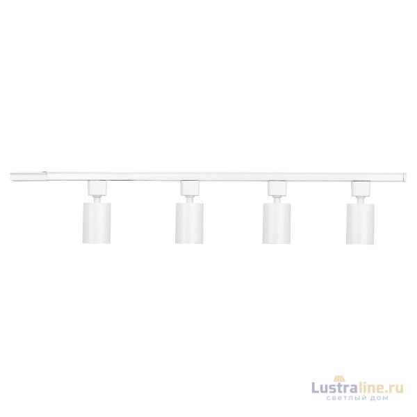 Трековый однофазный светильник (4 шт.) Эра TR70-SET4-GU10-WH Б0063933 Трековый однофазный светильник (4 шт.) Эра TR70-SET4-GU10-WH Б0063933