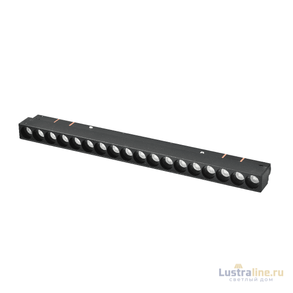 Трековый магнитный светильник iLedex Vision 4822-002-L350-18W-38DG-4000K-BK