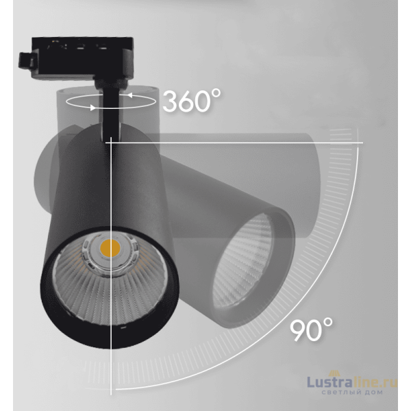 Трековый светильник SWG TL3P-BL-10-NW 008845 Трековый светильник SWG TL3P-BL-10-NW 008845