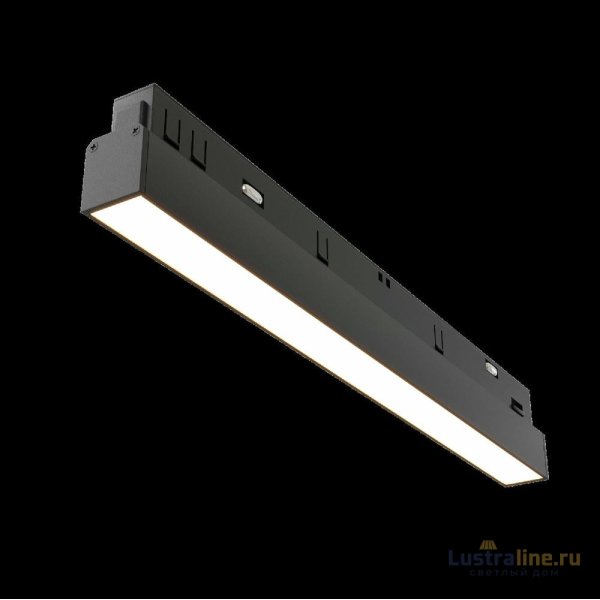 Трековый светодиодный светильник Maytoni Technical Basis TR030-2-12W3K-B Трековый светодиодный светильник Maytoni Technical Basis TR030-2-12W3K-B