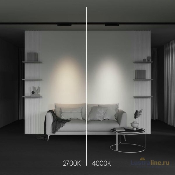 Трековый трехфазный светильник Maytoni Points TR195-3-10W4K-M-B Трековый трехфазный светильник Maytoni Points TR195-3-10W4K-M-B