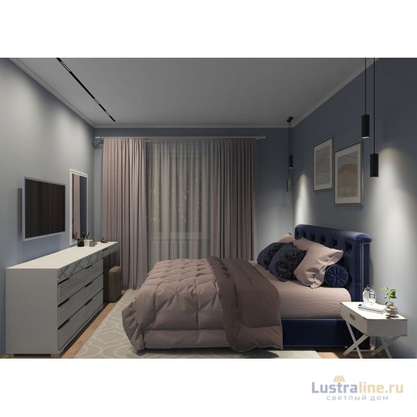 Трековый светодиодный светильник Denkirs DK8001-BK Трековый светодиодный светильник Denkirs DK8001-BK