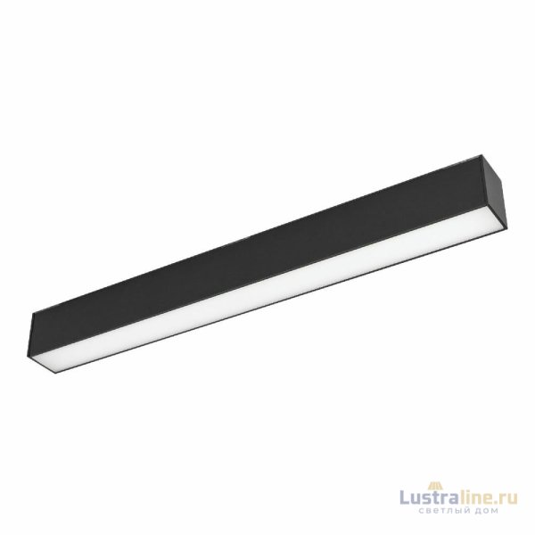 Трековый магнитный светильник Arlight MAG-FLAT-45-L405-12W Warm3000 (BK, 100 deg, 24V, DALI) 046580