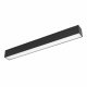 Трековый магнитный светильник Arlight MAG-FLAT-45-L405-12W Warm3000 (BK, 100 deg, 24V, DALI) 046580