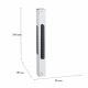 Трековый магнитный светильник Reluce 13002-9.3-001UR magnetic LED16W BK