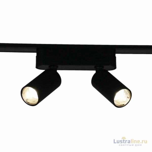 Трековый магнитный светильник Reluce 13005-9.3-002UR magnetic LED2x5W BK Трековый магнитный светильник Reluce 13005-9.3-002UR magnetic LED2x5W BK