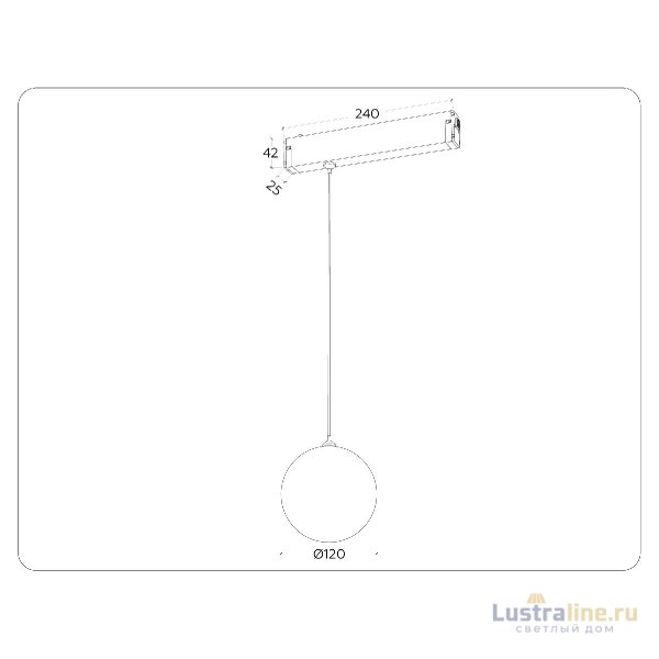 Трековый магнитный светильник Ambrella Light Magnetic 220V GL1441 Трековый магнитный светильник Ambrella Light Magnetic 220V GL1441