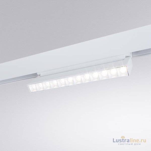 Магнитный трековый светильник Arte Lamp Linea A4668PL-1WH