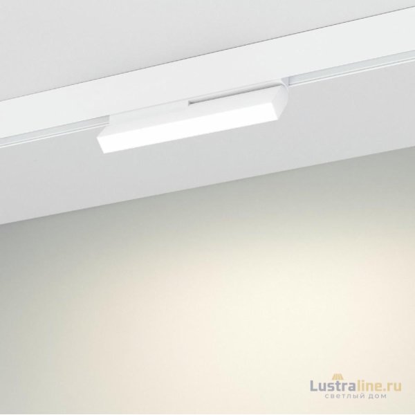 Трековый магнитный светильник Arlight MAG-ORIENT-FLAT-FOLD-S230-12W Day4000 (WH, 80 deg, 48V, DALI) 035857(1)