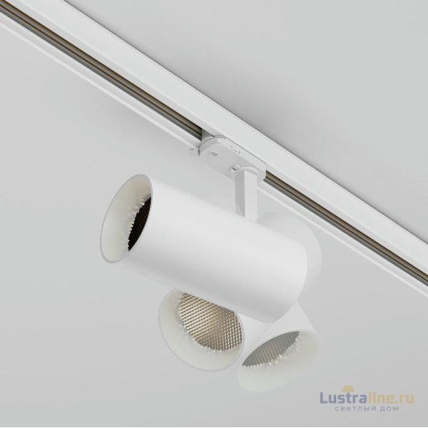 Трековый трехфазный светильник Maytoni Focus Led TR197-3-30WCCT-M-W Трековый трехфазный светильник Maytoni Focus Led TR197-3-30WCCT-M-W