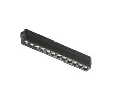 Трековый магнитный однофазный светильник Denkirs Air grill DK5305-BK