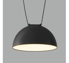 Трековый однофазный светильник Denkirs Belty Flow DK5561-BK